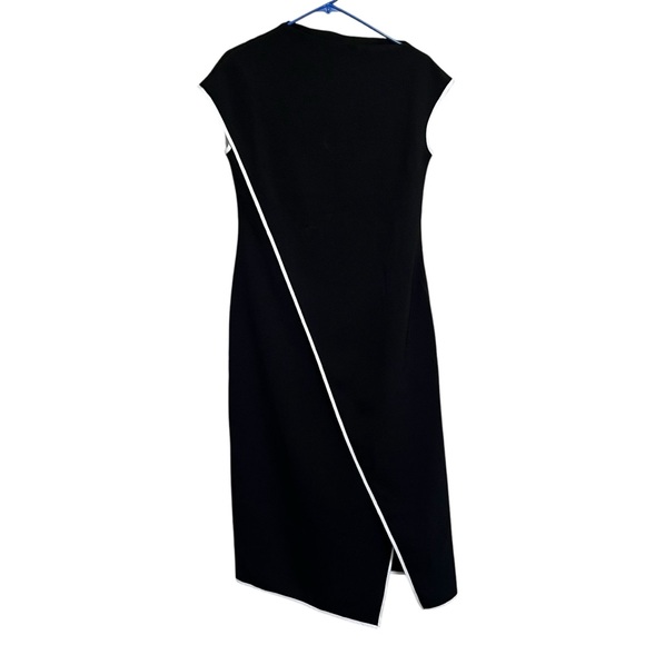 Theory admiral Draped Dress in Crepe **missing belt** - Picture 6 of 14